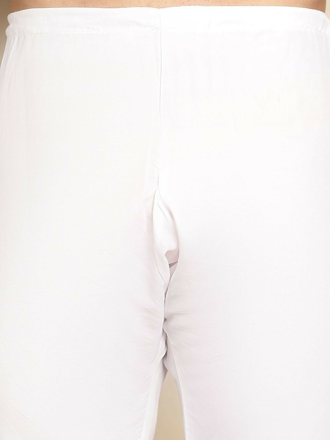 Men’s Band Collar Kurta Set with Churidar & Nehru Jacket – Timeless Ethnic Ensemble