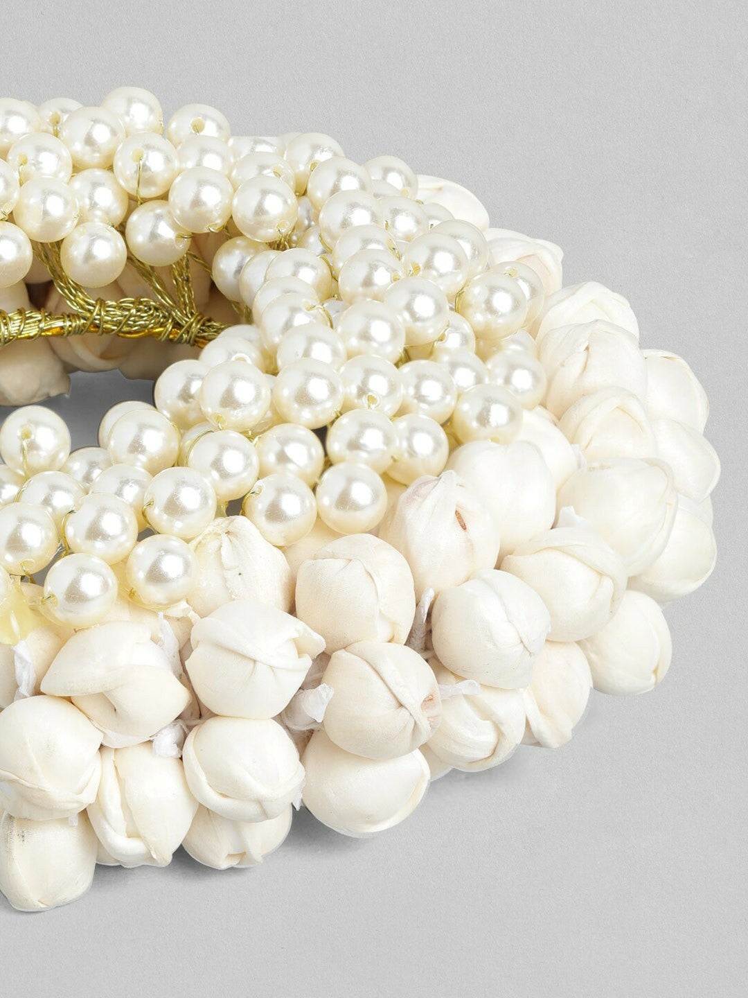 Buy Women White Beaded Hair Pin Online – Elegant Hair Accessory | Indiaista