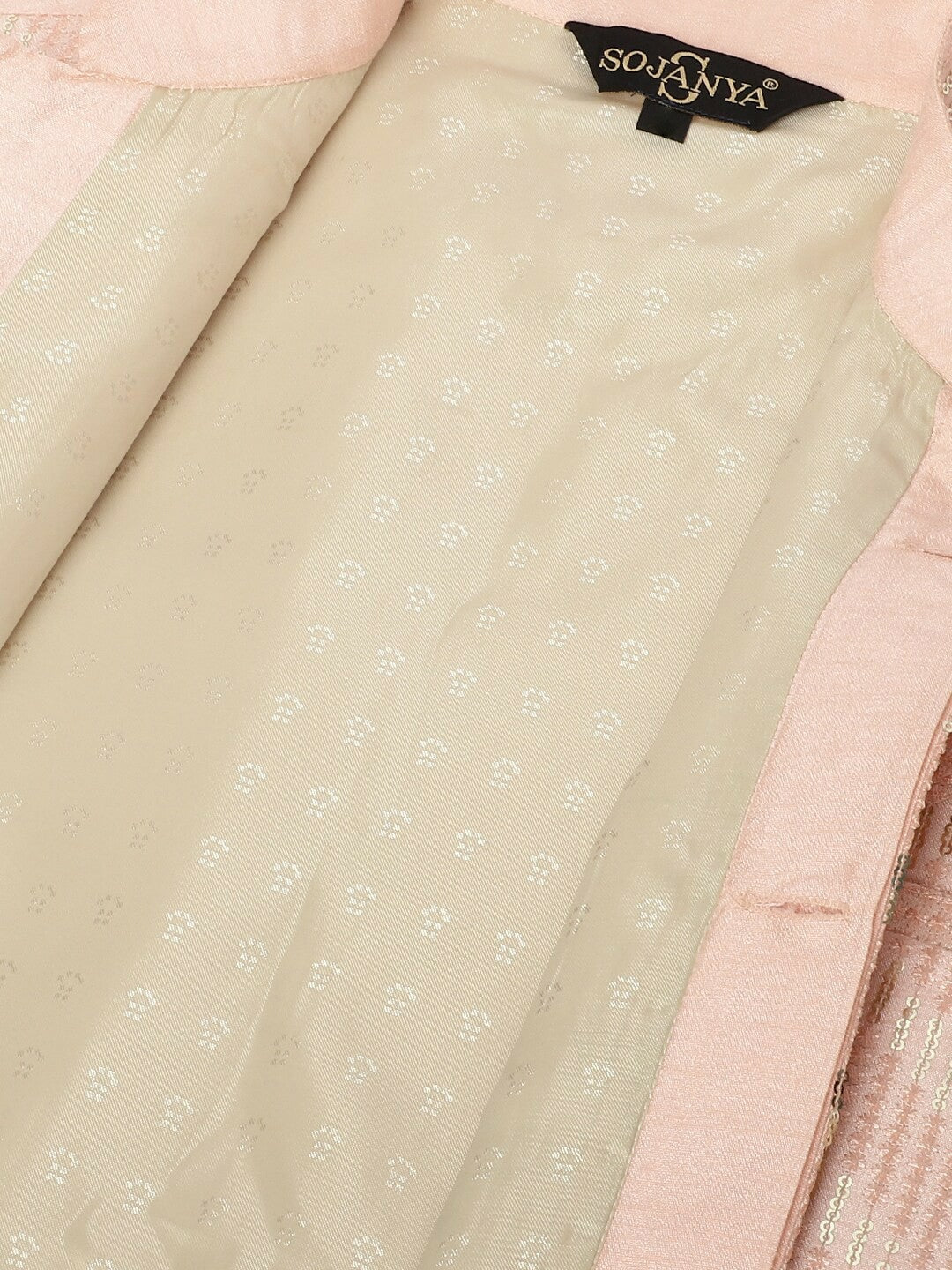 Men’s Embellished Mandarin Collar Nehru Jacket – Luxe Festive Style