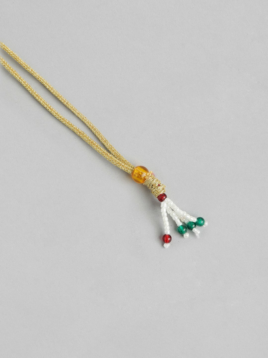 Gold Plated Baby Pink MOP & Quartz Necklace & Earring Set