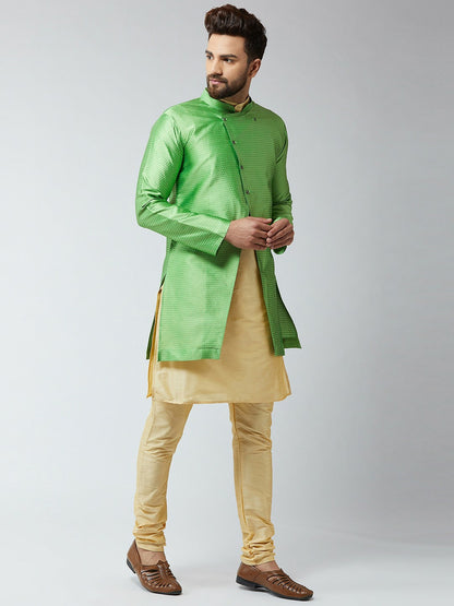 Buy Men's Sherwani Online – Gold, Black & Mustard Achkan | Indiaista