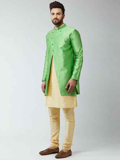 Buy Men's Sherwani Online – Gold, Black & Mustard Achkan | Indiaista