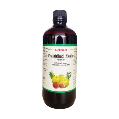 Lama Phalatrikadi Kwath Syrup 450ml | Ayurvedic Remedy for Jaundice, Indigestion & Anemia