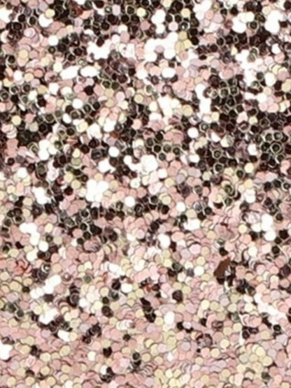 Rose Gold Embellished Box Clutch with Shoulder Strap