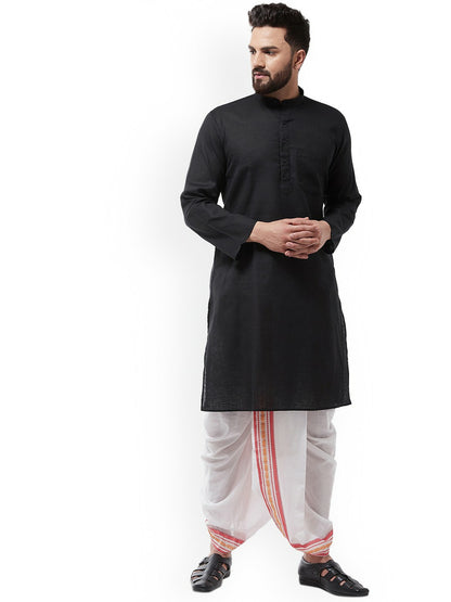 Men White Solid Dhoti Pants – Traditional & Stylish Ethnic Wear | Indiaista