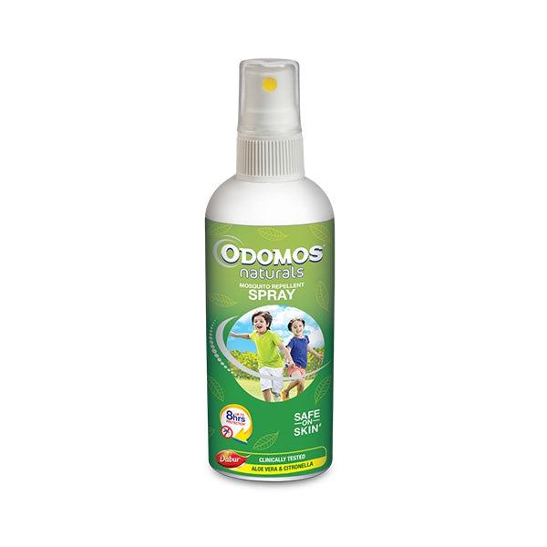 Dabur Odomos Naturals Mosquito Repellent Spray 100 ml | Safe Baby Care Protection