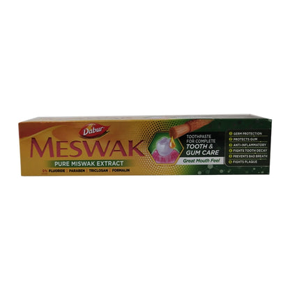 Dabur Meswak Pure Miswak Extract Toothpaste 200 gm | Herbal Toothpaste for Strong Teeth & Healthy Gums