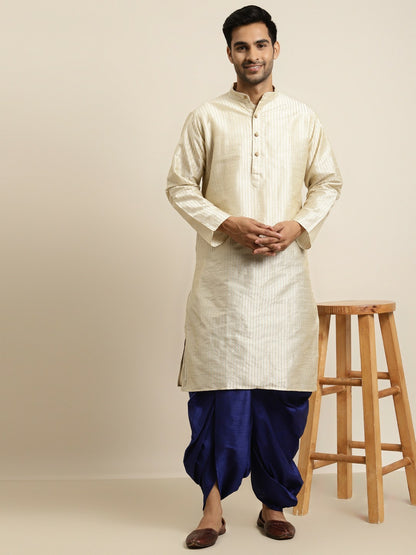 Men’s Blue Solid Dhoti Pants – Traditional & Stylish | Indiaista