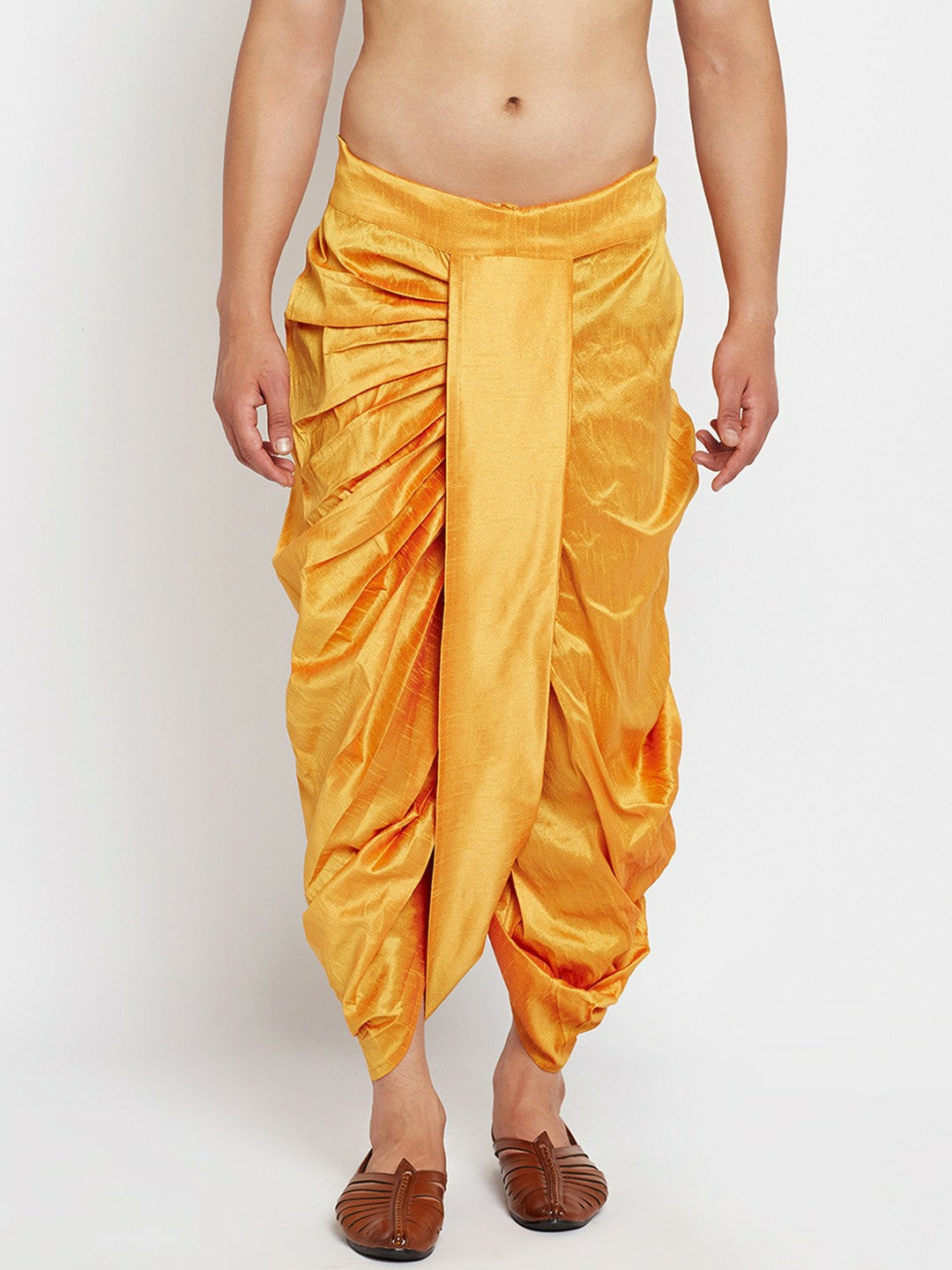 Buy Men’s Mustard Yellow Dhoti Pants – Traditional & Stylish | Indiaista