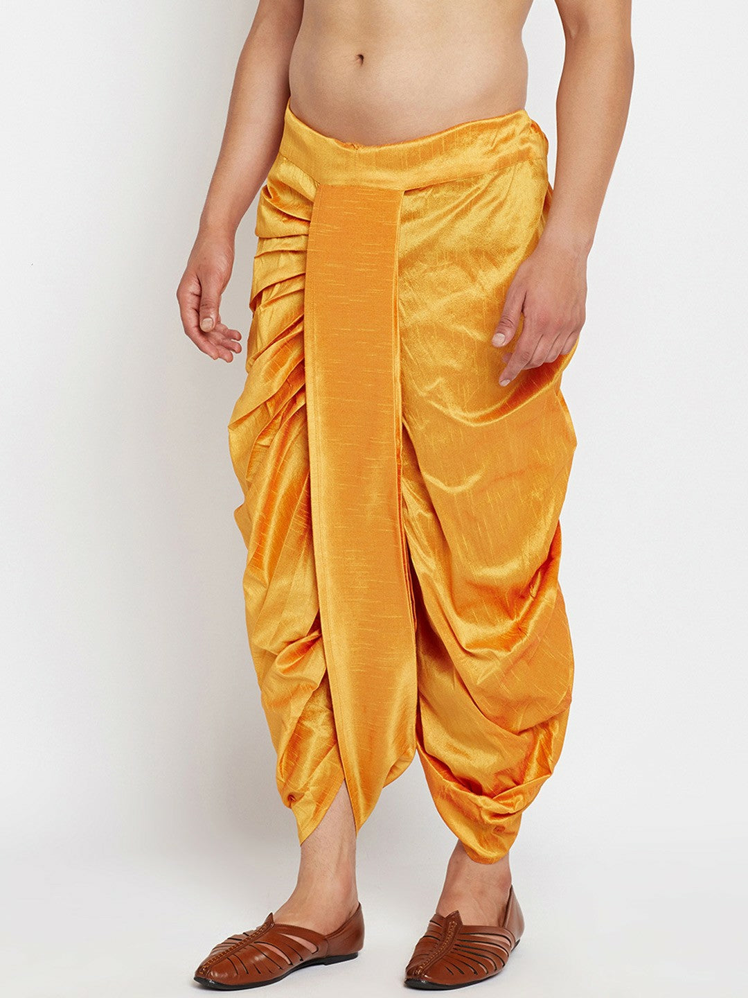 Buy Men’s Mustard Yellow Dhoti Pants – Traditional & Stylish | Indiaista