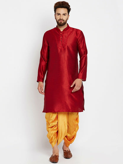 Buy Men’s Mustard Yellow Dhoti Pants – Traditional & Stylish | Indiaista