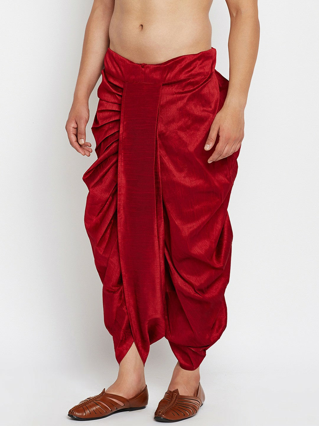 Buy Maroon Dhoti Pants for Men – Traditional & Stylish | Indiaista