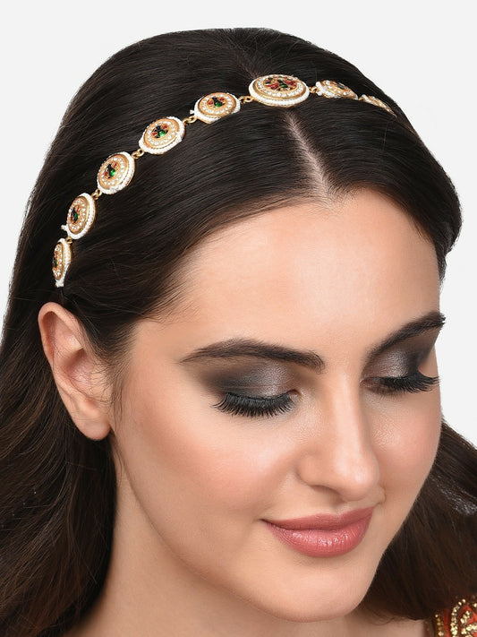 Bridal Head Chain for Women – Elegant Wedding Hair Accessory | Indiaista