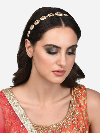 Bridal Head Chain for Women – Elegant Wedding Hair Accessory | Indiaista