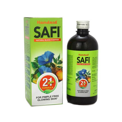 Hamdard Safi Syrup 500 ml for Clear Skin & Detox | Herbal Remedy for Acne & Well-Being