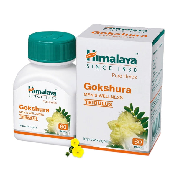 Himalaya Gokshura Tribulus Tablets – Ayurvedic Support for Kidney & Urinary Health (60 Tablets) | Indiaista