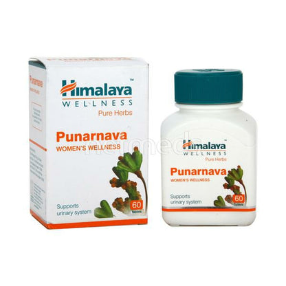 Himalaya Punarnava Tablets 60’s – Ayurvedic Kidney Support & Natural Detox | Indiaista