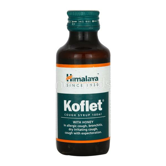 Himalaya Koflet Syrup 100ml – Ayurvedic Cough Relief with Vasaka & Licorice | Indiaista