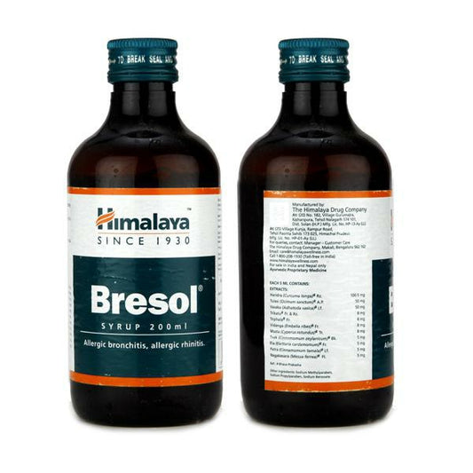 Himalaya Bresol Syrup 200ml – Ayurvedic Respiratory Health Support | Indiaista