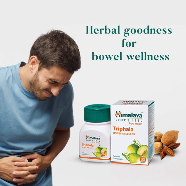 Himalaya Wellness Triphala Tablets – Digestive Cleanse & Antioxidant Support (60 Tablets) | Indiaista