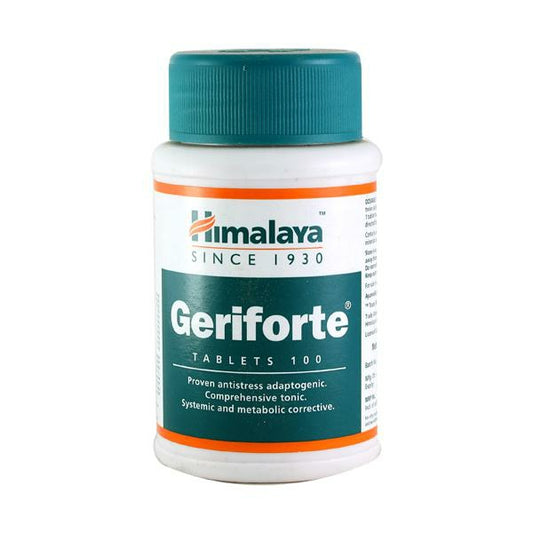 Himalaya Geriforte Tablets – Ayurvedic Immunity & Wellness Booster (100 Tablets) | Indiaista