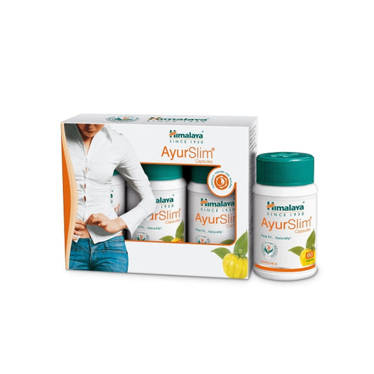 Himalaya AyurSlim Capsules (Pack of 3 x 60) – Ayurvedic Weight Management Supplement | Indiaista