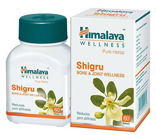 Himalaya Wellness Shigru Tablets – Ayurvedic Joint Pain Relief & Bone Strength (60 Tablets) | Indiaista