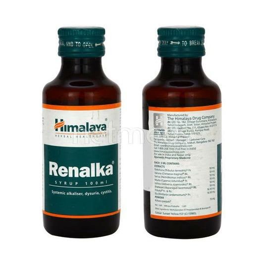 Himalaya Renalka Syrup 100ml – Ayurvedic Urinary Health & pH Balance Support | Indiaista