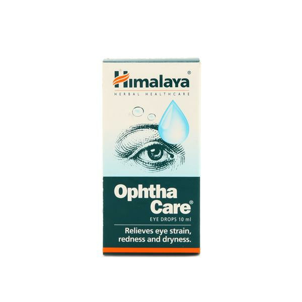 Himalaya Ophthacare Eye Drops 10 ml | Natural Ayurvedic Eye Care for Strain & Dryness