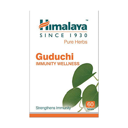 Himalaya Wellness Guduchi Tablets 60's | Boost Immunity & Fight Infections with Ayurvedic Herb