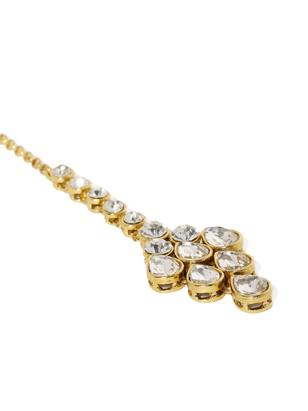 Buy Women Gold-Toned Traditional Jewellery Set Online | Indiaista