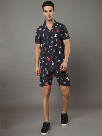 Buy Conversational Printed Night Suit for Men – Ultra-Soft & Comfortable | Indiaista