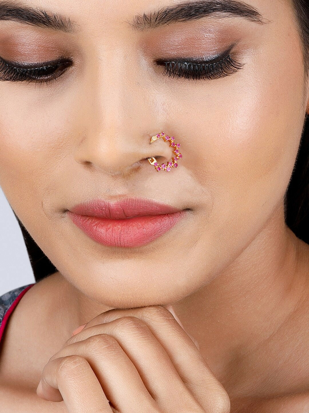 Buy 925 Sterling Silver Nose Pins Online – Stylish & Elegant Nose Rings | Indiaista