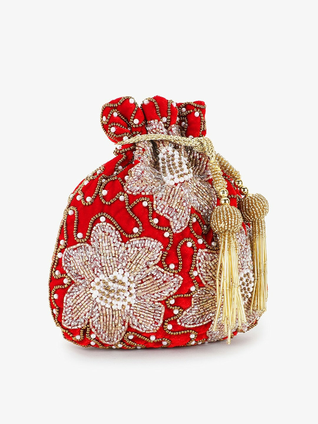 Buy Women’s Red Clutches & Potli Bags Online – Stylish & Elegant | Indiaista